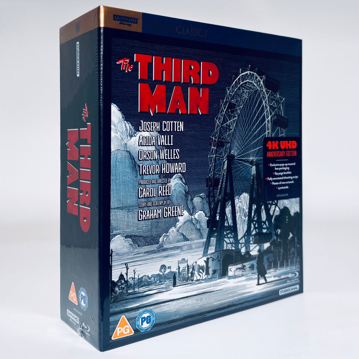 The Third Man 4K Ultra HD Blu-ray 1949 Studio Canal Orson Welles