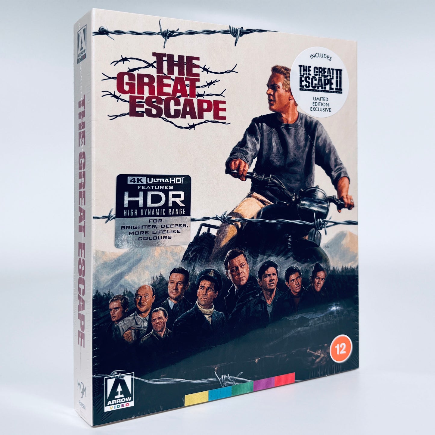 The Great Escape 4K Ultra HD UHD Arrow Blu-ray Great Escape II 2 Untold Story