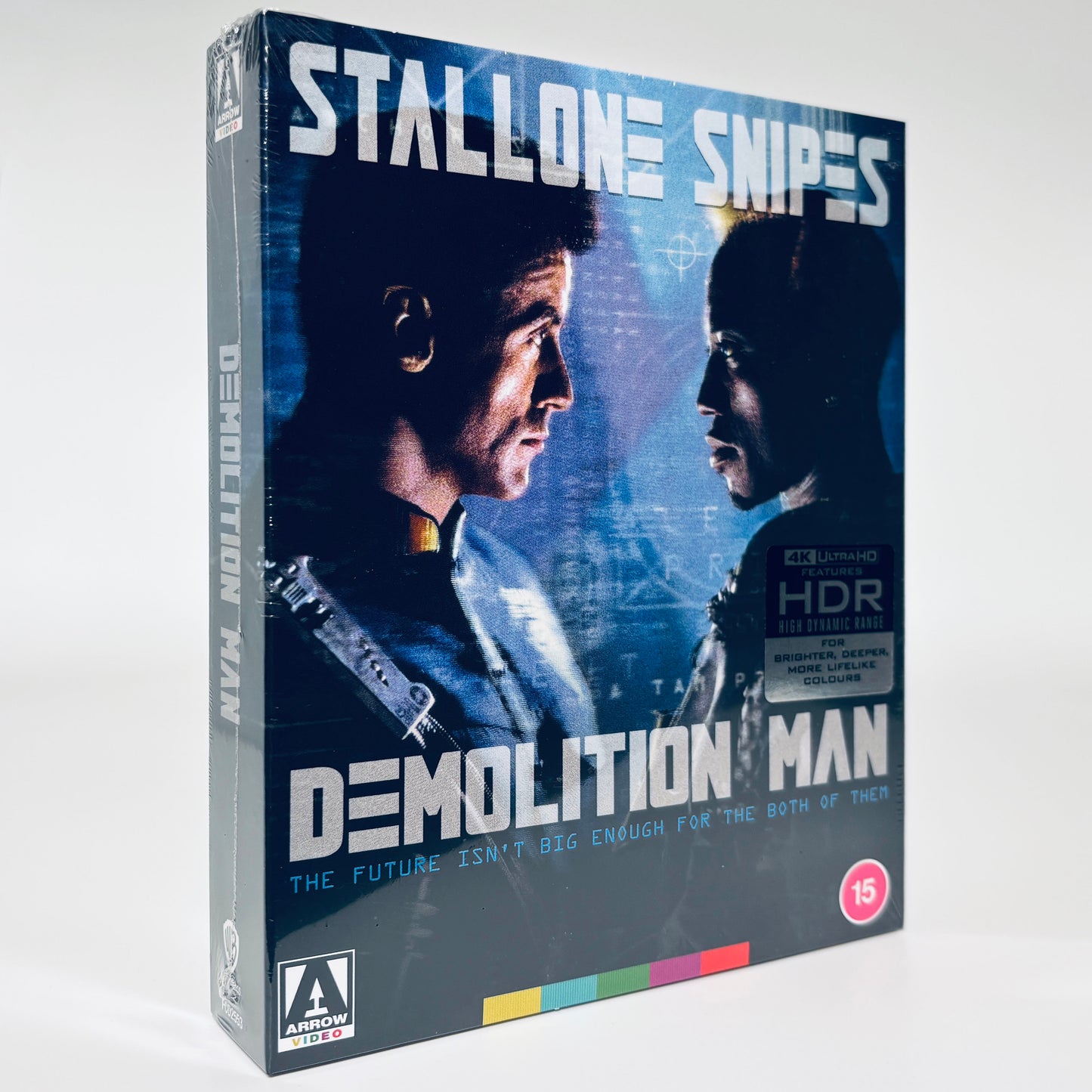 Demolition Man Arrow 4K Ultra HD UHD 1993 Sylvester Stallone Wesley Snipes