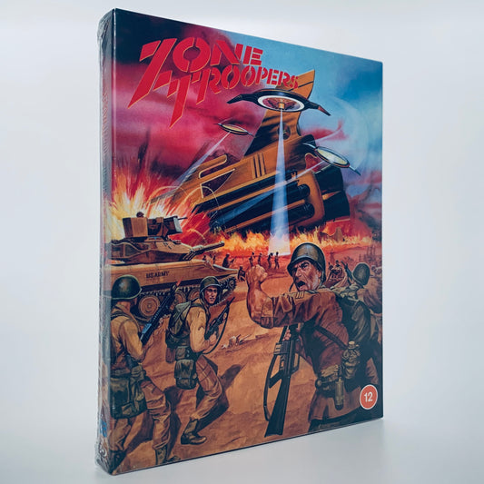 Zone Troopers Limited Edition Slipcase Region B Blu-ray 88 Films UK Nazi