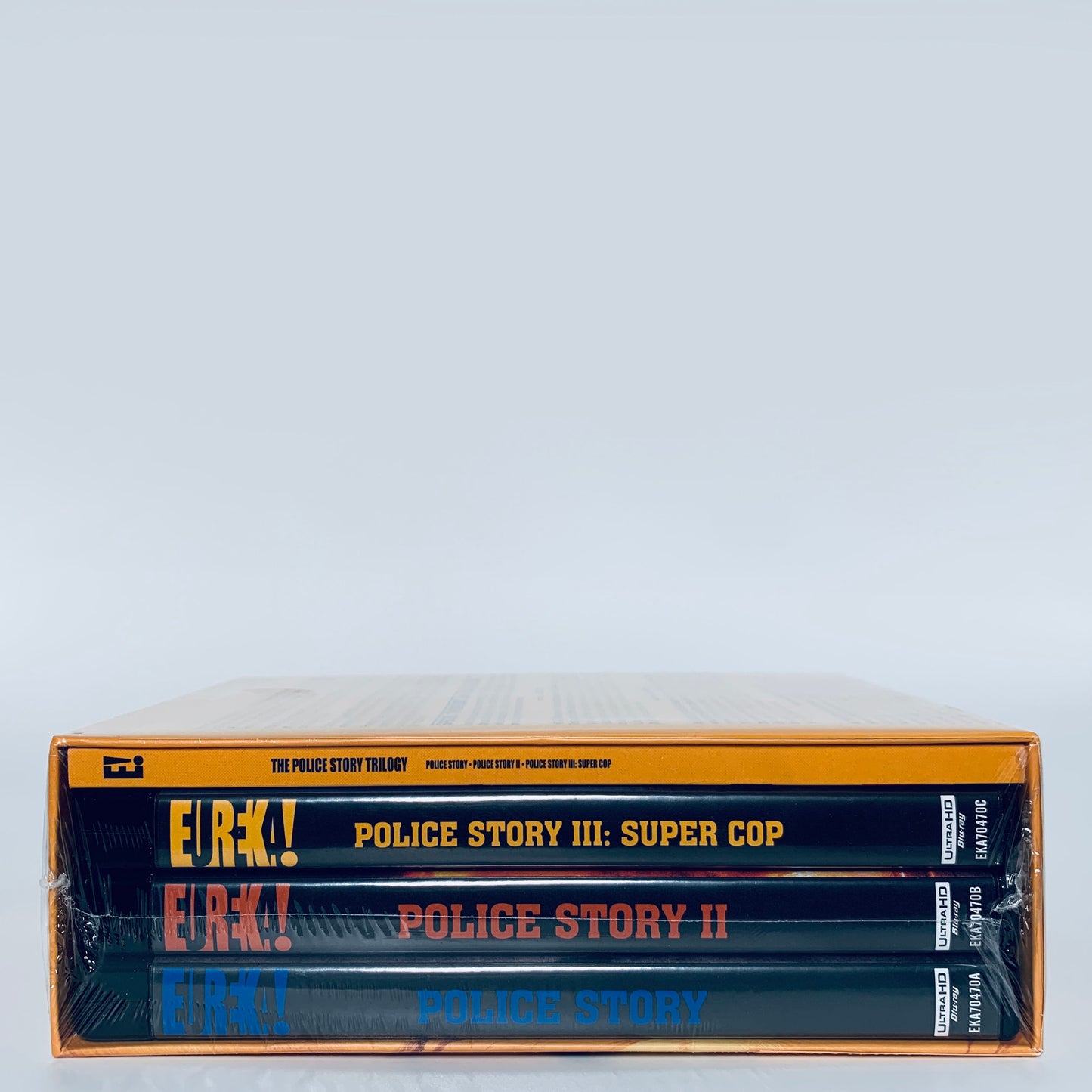 Police Story Trilogy 4K UHD Jackie Chan Blu-ray Eureka UK Supercop