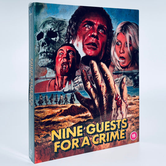 Nine Guests for a Crime 9 1977 Blu-ray 88 Films Ferdinando Baldi giallo Italian