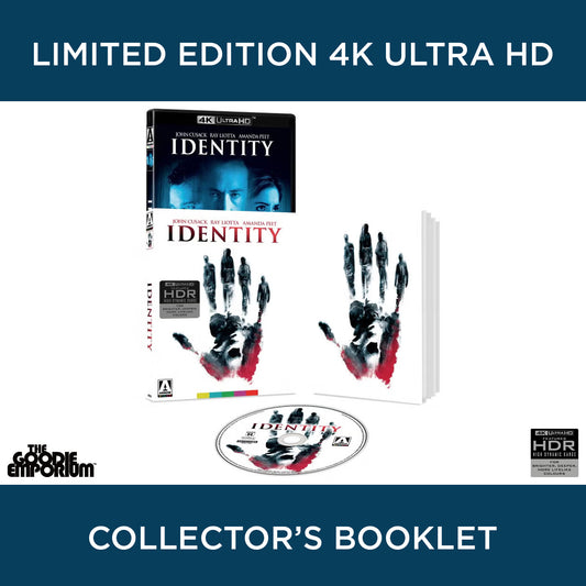 Identity 4K Ultra HD Blu-ray 2003 Arrow James Mangold John Cusack Ray Liotta Amanda Peet