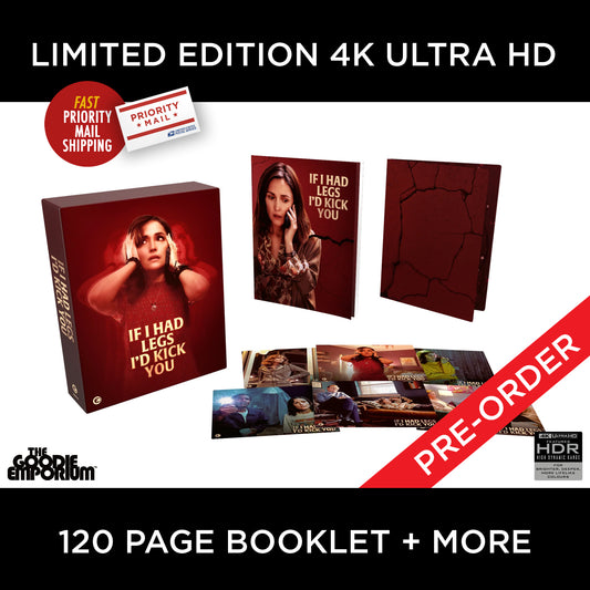If I Had Legs I'd Kick You 4K Ultra HD Blu-ray Second Sight Limited Mary Bronstein Rose Byrne Conan O'Brien