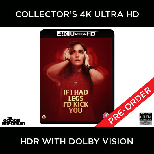 If I Had Legs I'd Kick You 4K Ultra HD Second Sight Mary Bronstein Rose Byrne Conan O'Brien