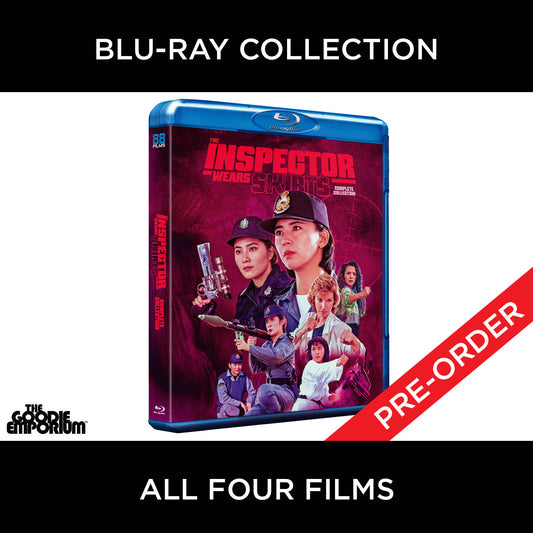 The Inspector Wears Skirts Collection Blu-ray Top Squad 88 Films II III IV 2 3 4 Cynthia Rothrock Kara Hui Cynthia Khan Sibelle Hu Amy Yip,