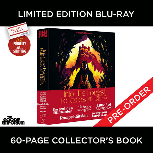 Into the Forest Folktales At DEFA Blu-ray Eureka Devil from Mill Mountain Rumpelstiltskin Singing Ringing Tree
