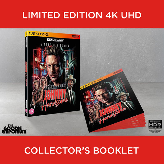 Johnny Handsome 4K Ultra HD Blu-ray 1990 Studio Canal Walter Hill Mickey Rourke