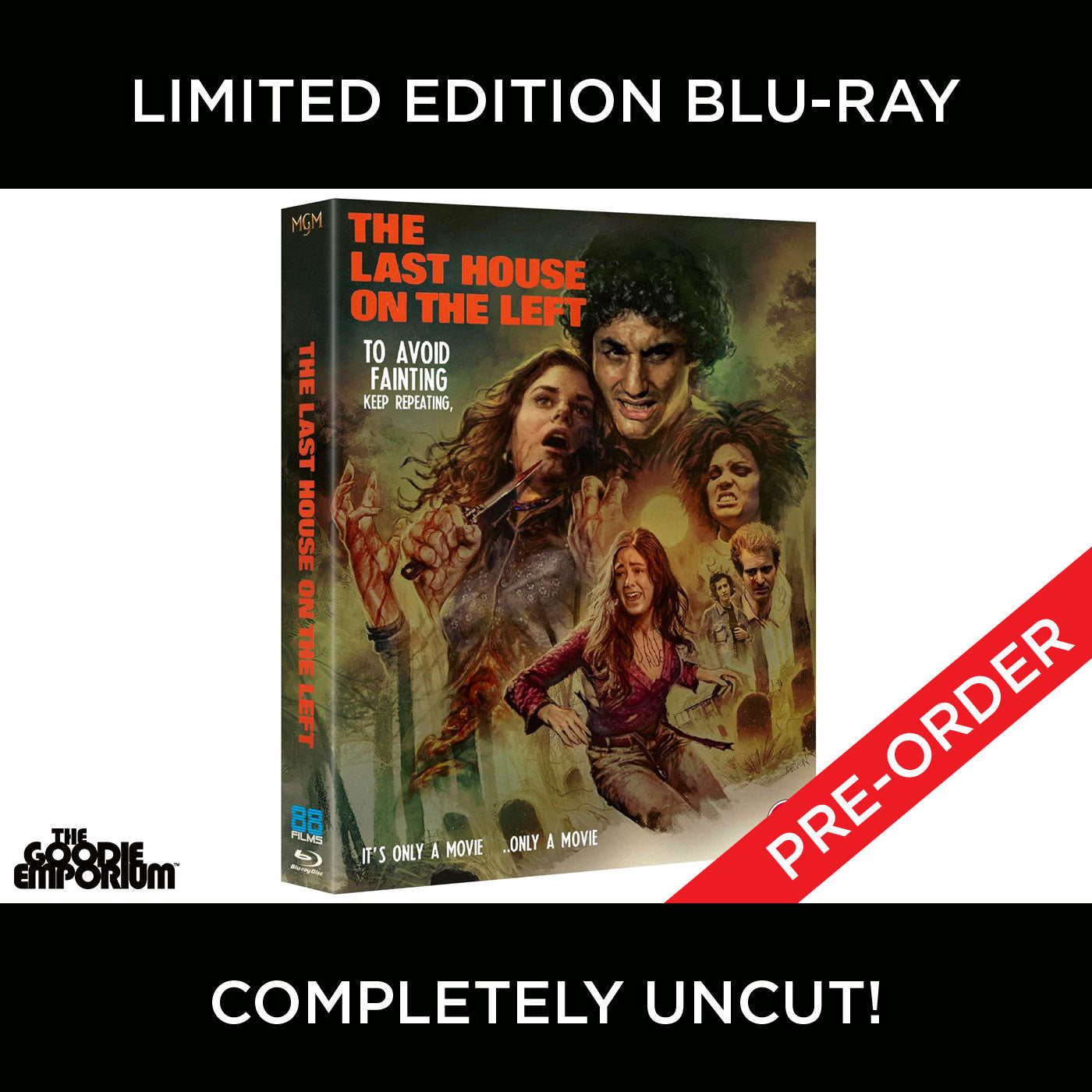 Last House on the Left Blu-ray 88 Films 1972 Wes Craven David Hess