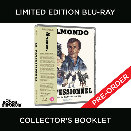 Le professionnel Blu-ray 1981 The Professional Jean-Paul Belmondo Georges Lautner Radiance