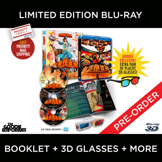 Magnificent Bodyguards Blu-ray Jackie Chan 88 Films 3D Glasses Lo Wei James Tien Bruce Leung