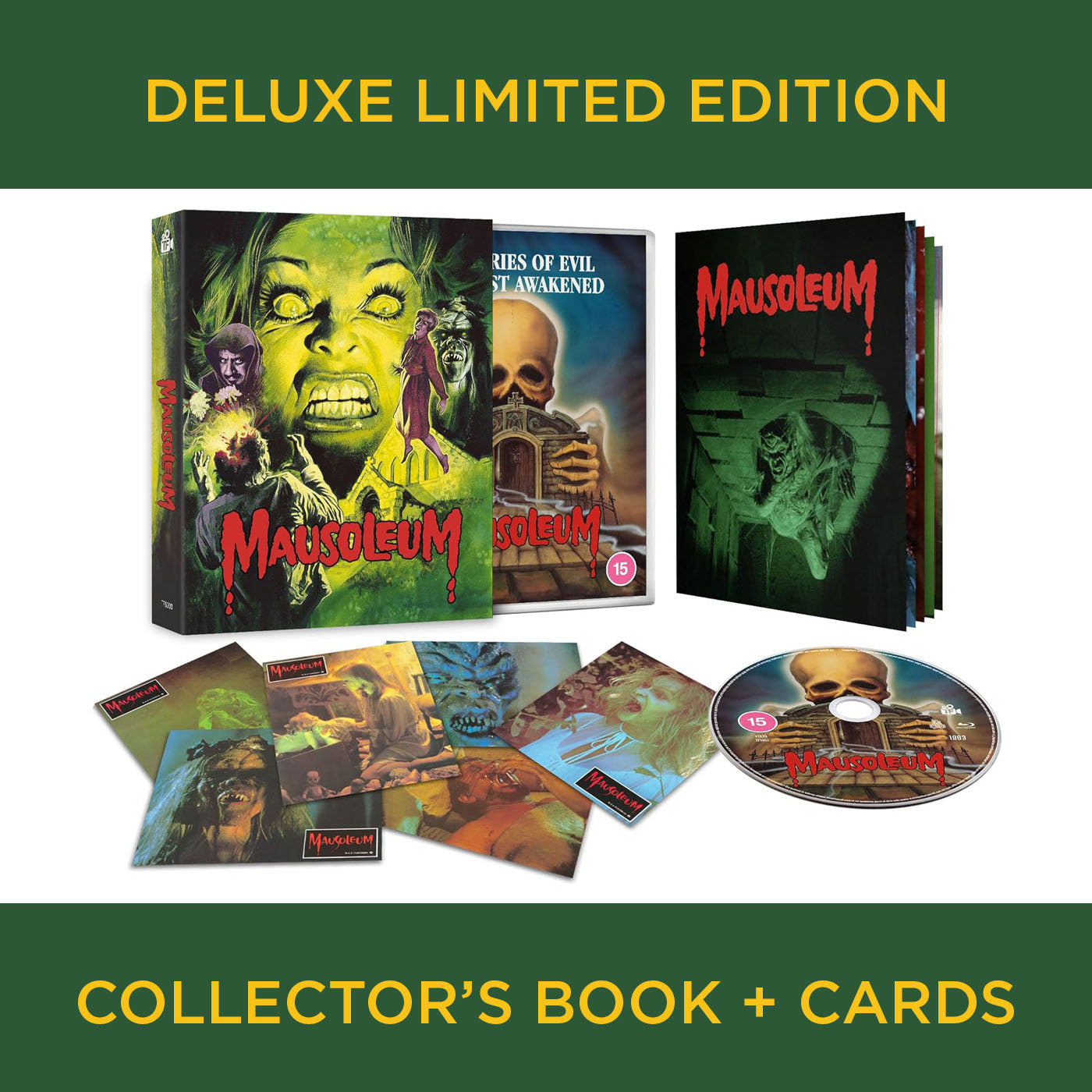 Mausoleum 1983 Horror Limited Edition Region ABC Blu-ray Treasured Films UK