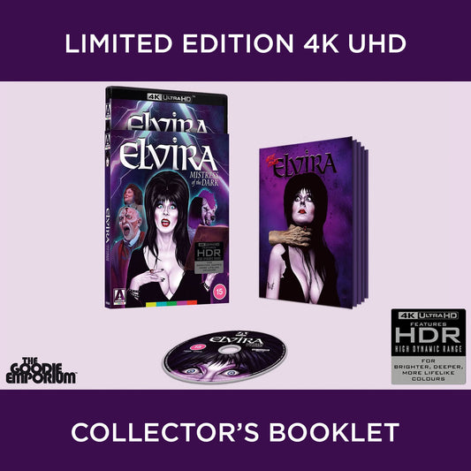 Elvira Mistress of the Dark UHD 4K Ultra HD 1988 Blu-ray Cassandra Peterson