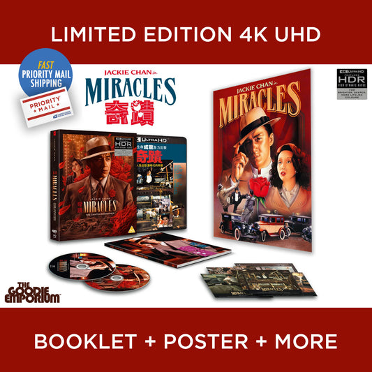 Miracles 4K UHD Blu-ray Jackie Chan 88 Films Ultra HD Me Canton and Lady Rose