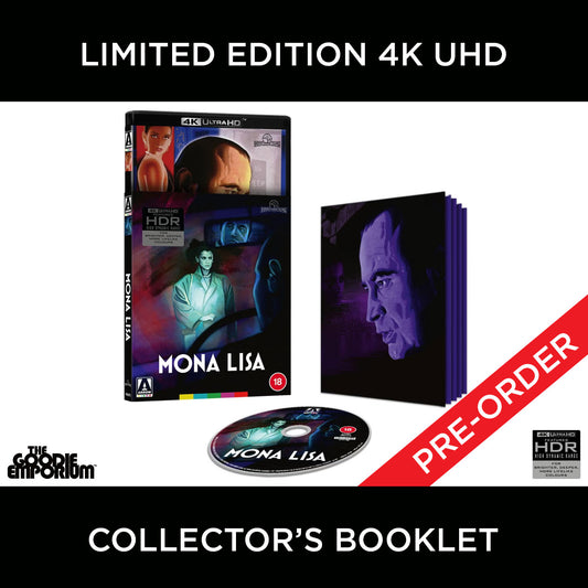 Mona Lisa 4K Ultra HD Blu-ray 1986 Arrow Neil Jordan Bob Hoskins