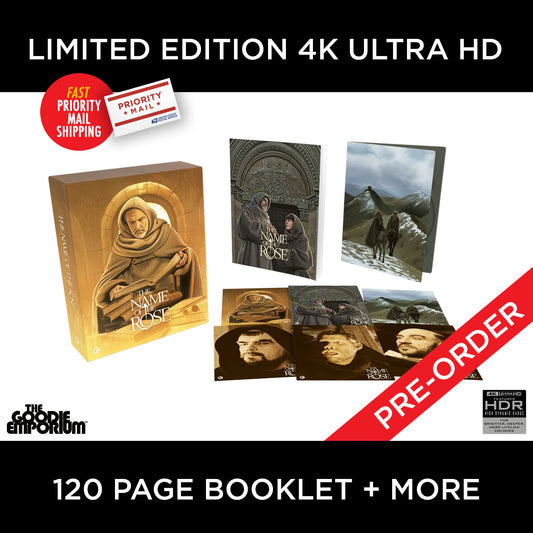 The Name of the Rose 4K Ultra HD Blu-ray 1986 Second Sight Limited Jean-Jacques Annaud Sean Connery