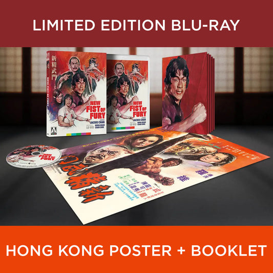 New Fist of Fury Jackie Chan Blu-ray Arrow Video Bruce Lee Nora Miao Chinese Connection 2 II