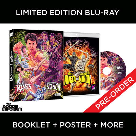 Born A Ninja / Commando The Ninja Blu-ray Visual Vengeance Kung Fu Martial arts Joesph IFD Films Lai