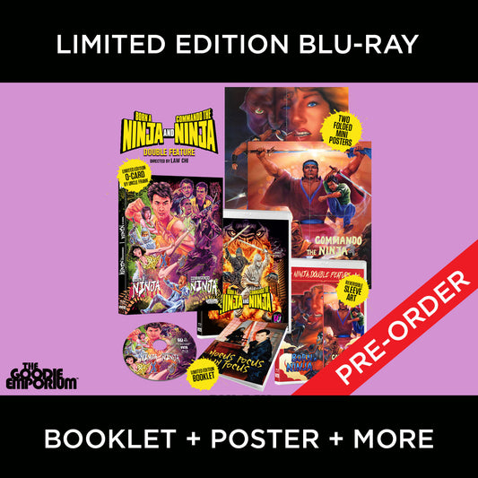 Born A Ninja / Commando The Ninja Blu-ray Visual Vengeance Kung Fu Martial arts Joesph IFD Films Lai