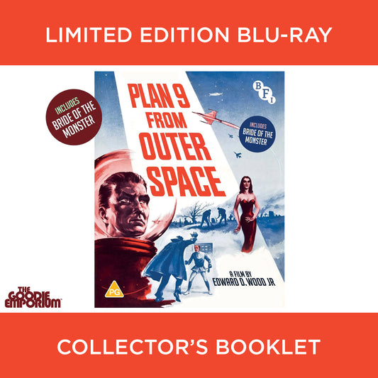 Plan 9 from Outer Space Blu-ray BFI  Bride of the Monster Nine Grave Robbers from Edward D. Wood Jr. Ed