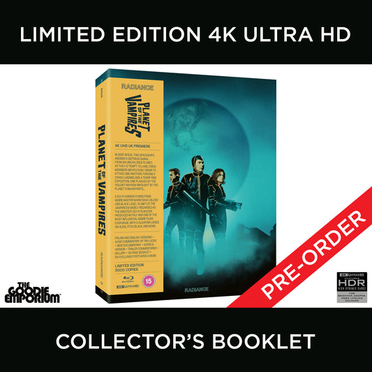 Planet of the Vampires 4K Ultra HD Blu-ray Radiance Mario Bava 1965 Terror in Space