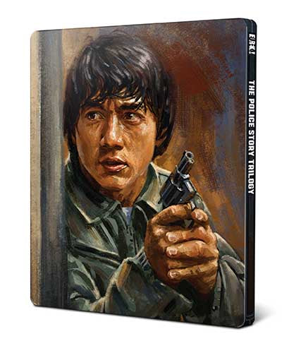 Police Story Trilogy 4K Ultra HD Jackie Chan Blu-ray Eureka Supercop Steel Book