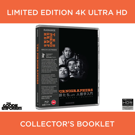 The Pornographers 4K Ultra HD Blu-ray 1966 Radiance Shohei Imamura Japanese