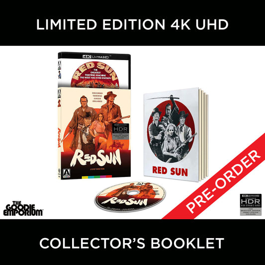 Red Sun 4K Ultra HD Blu-ray Arrow Charles Bronson Toshiro Mifune Ursula Andress Alain Delon