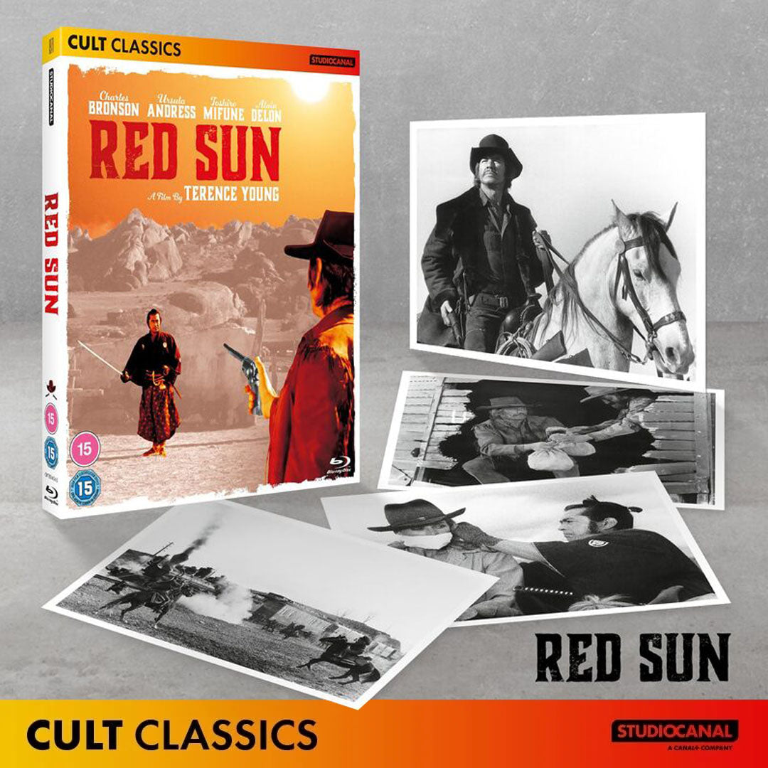 Red Sun Blu-ray Studio Canal Charles Bronson Ursula Andress Toshiro Mifune