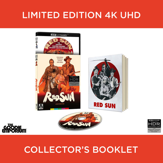 Red Sun 4K Ultra HD Blu-ray Arrow Charles Bronson Toshiro Mifune Ursula Andress Alain Delon