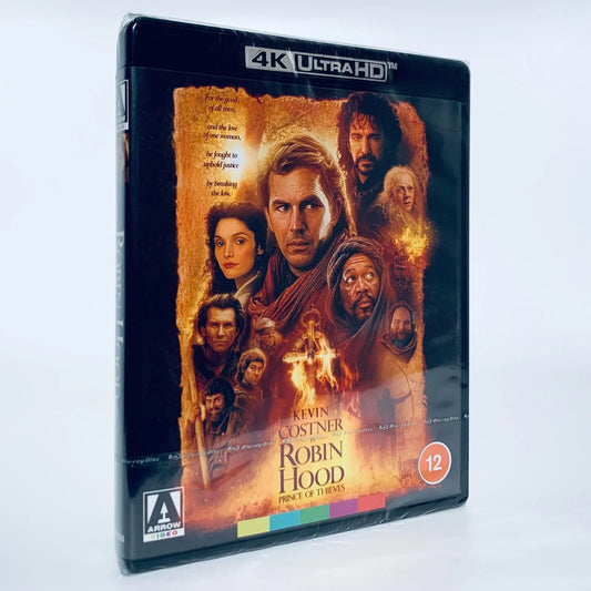 Robin Hood Prince of Thieves Kevin Costner UHD 4K Arrow Films Ultra HD Blu-ray
