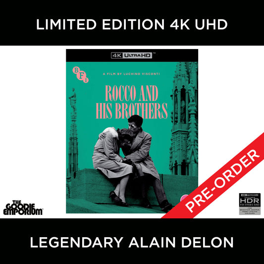 Rocco and his Brothers 4K Ultra HD Blu-ray Alain Delon Luchino Visconti BFI British Film Institute
