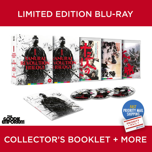 Eiichi Kudo's Samurai Revolution Trilogy Blu-ray Arrow 13 Assassins The Great Killing 11 Samurai