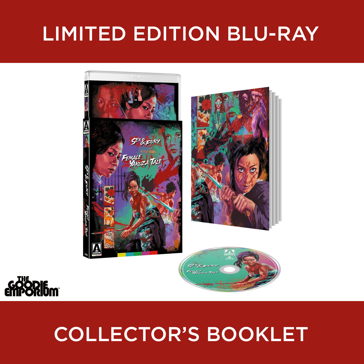 Sex & Fury Female Yakuza Tale and Blu-ray Arrow Collection Reiko Ike