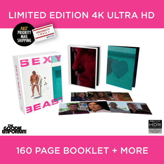 Sexy Beast 4K Ultra HD Blu-ray 2000 Second Sight Limited Jonathan Glazer Ray Winstone Ben Kingsley Ian McShane
