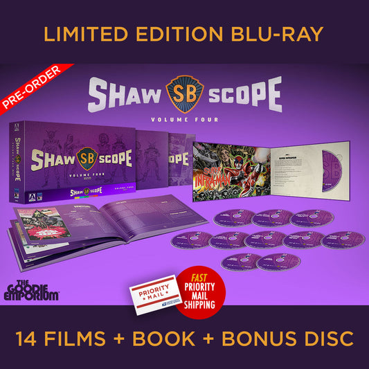 Shawscope Volume 4 Shaw Brothers Bros IV Vol Blu-ray Arrow Video