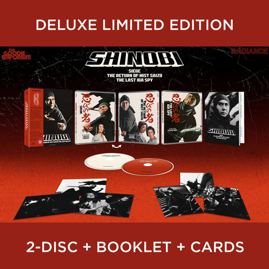 Shinobi Volume 2 Blu-ray Radiance Raizo Ichikawa Siege Return of Mist Saizo