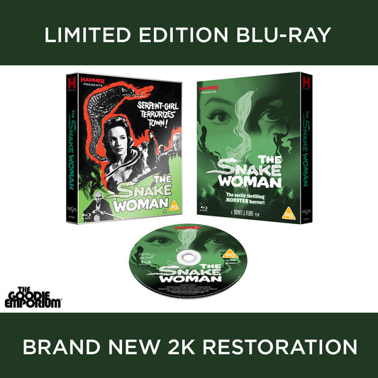 The Snake Woman Blu-ray 1961 Hammer Films Sidney J. Furie Susan Travers