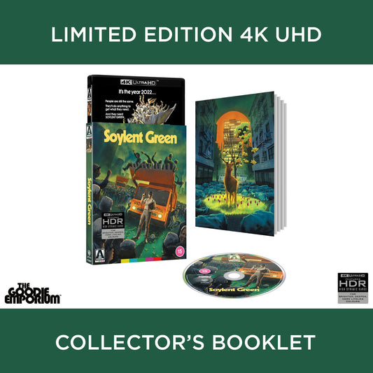 Soylent Green 4K Ultra HD Blu-ray Arrow 1973 Richard Fleischer Charlton Heston