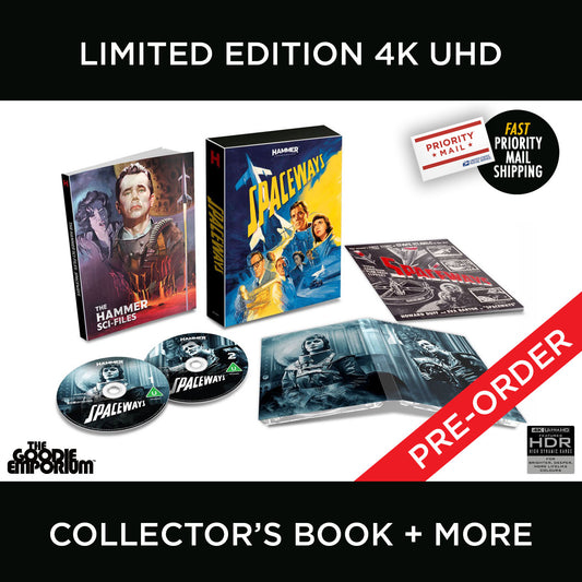 Spaceways 4K Ultra HD Blu-ray space ways Hammer Films Terence Fisher Howard Duff