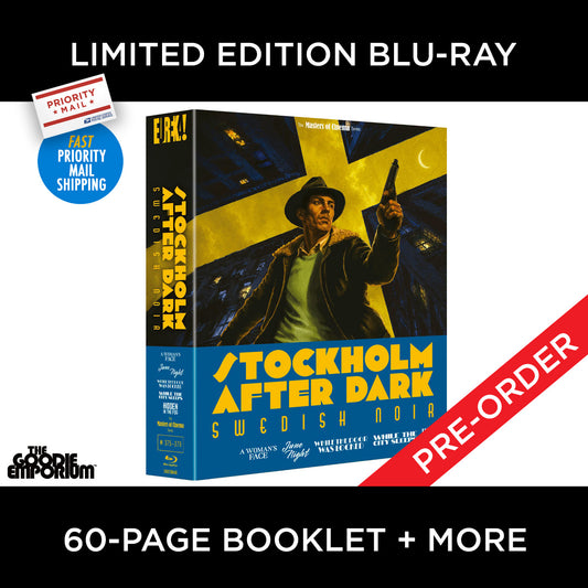 Stockholm After Dark Blu-ray Eureka A Woman’s Face June Night While the Door was Locked While City Sleeps Hidden in Fog