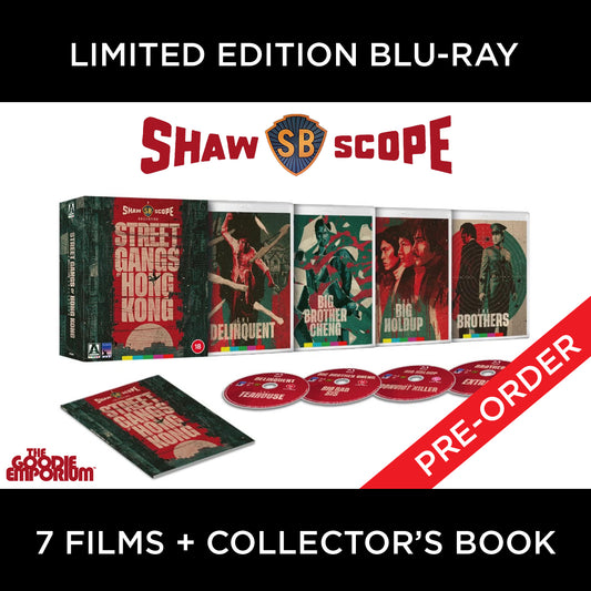 Shawscope Street Gangs of Hong Kong Shaw Brothers Bros Blu-ray Arrow Video