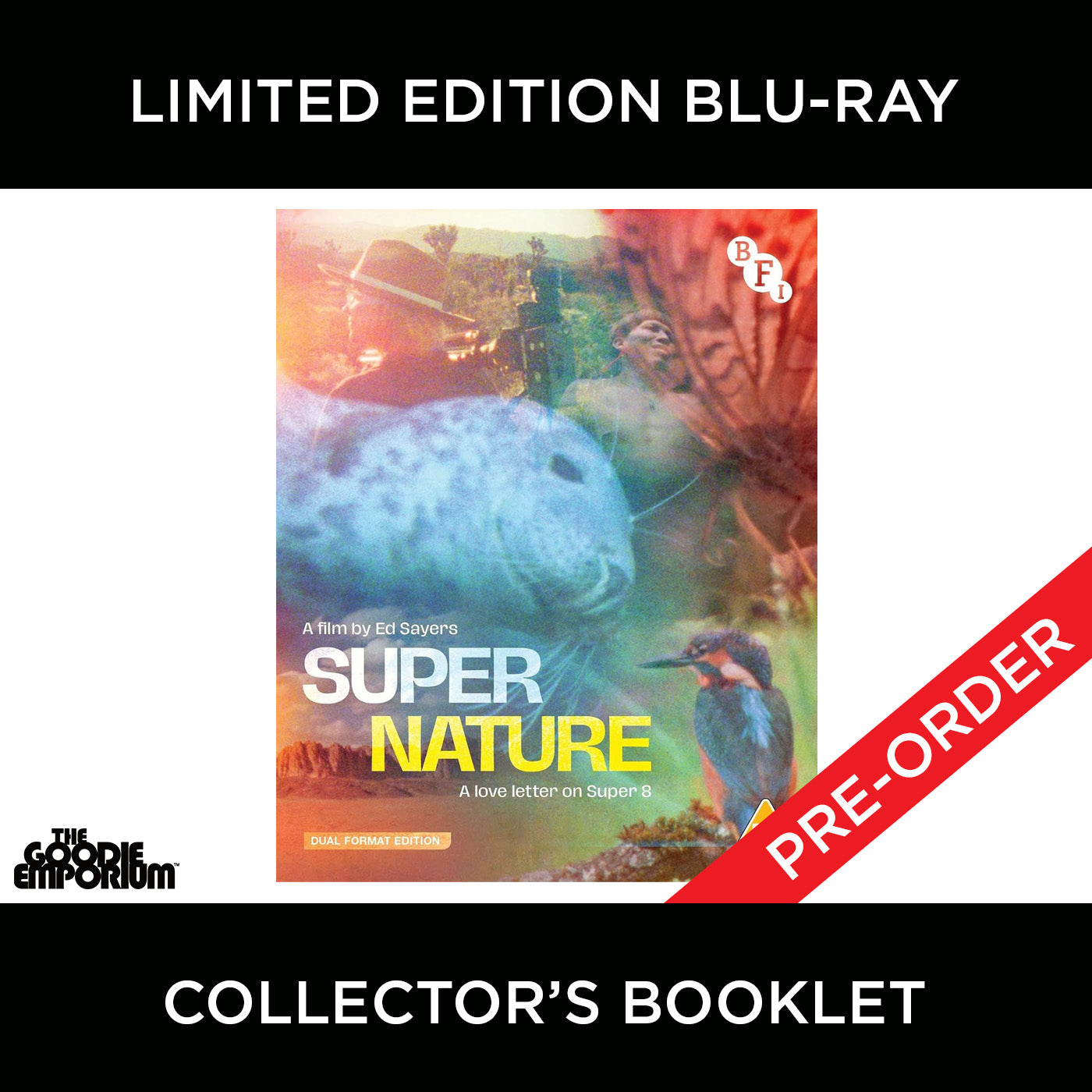 Super Nature Blu-ray 2025 BFI British Film Institute Ed Sayers DVD