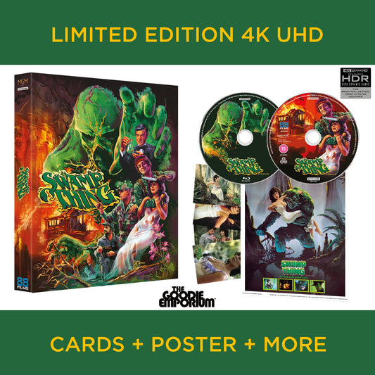 Swamp Thing 4K Wes Craven Ultra HD 1982 Blu-ray UHD 88 Films Adrienne Barbeau