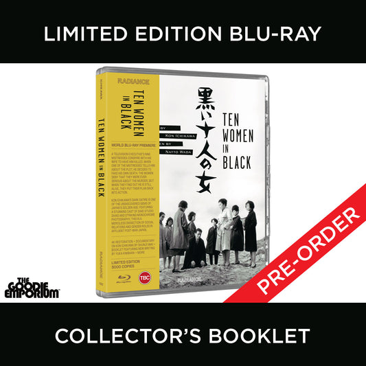 Ten Women in Black 10 Dark Women Blu-ray 1961 Radiance Kon Ichikawa Fujiko Yamamoto