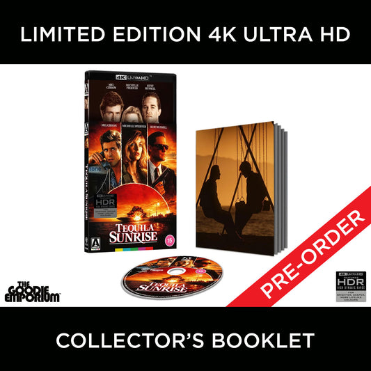 Tequila Sunrise 4K Ultra HD Blu-ray 1988 Arrow Mel Gibson Michelle Pfeiffer Kurt Russell