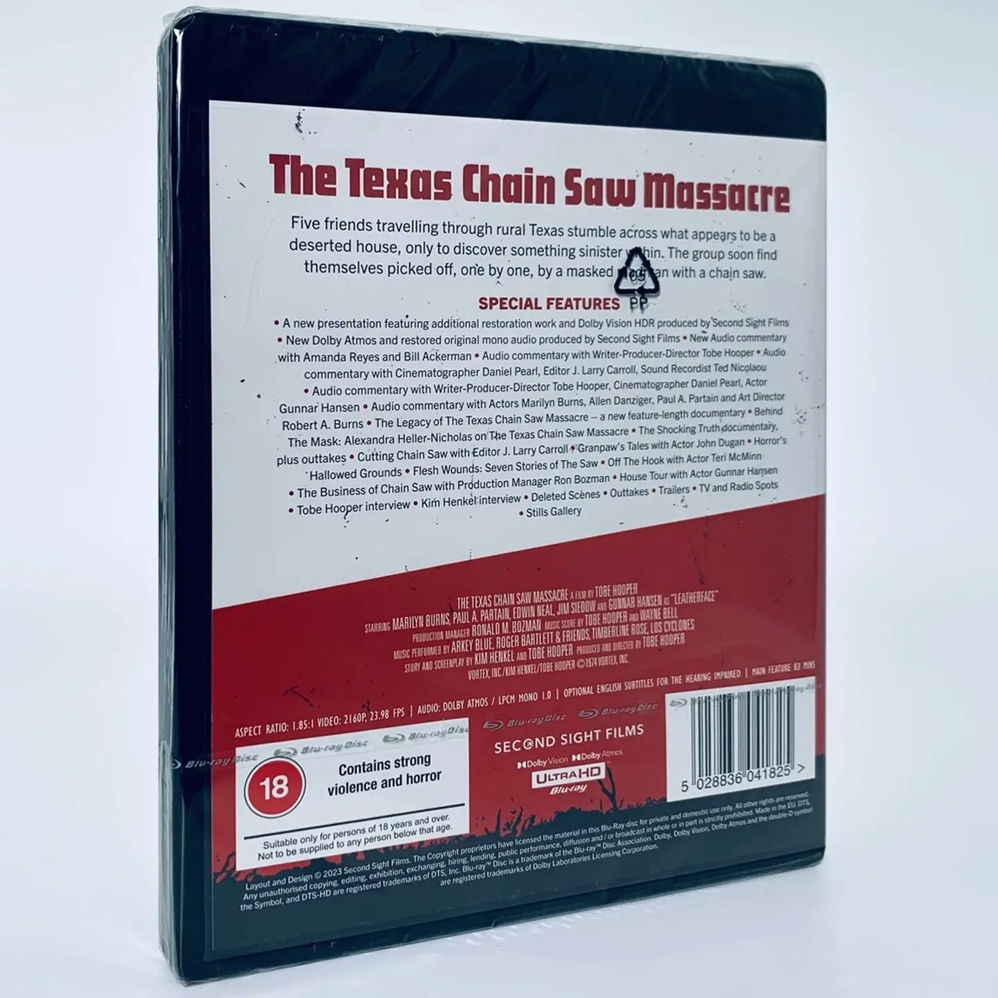 Texas Chainsaw Massacre 4K Ultra HD Blu-ray Second Sight Standard