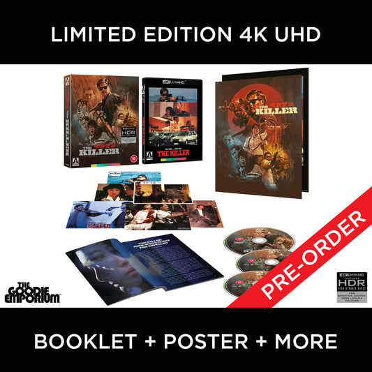The Killer 4K Ultra HD 1989 Blu-ray Arrow John Woo Chow Yun Fat Danny Lee
