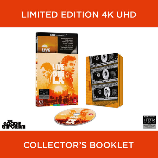 To Live and Die in L.A. 4K Ultra HD Blu-ray Arrow LA & William Friedkin William L. Petersen Willem Dafoe
