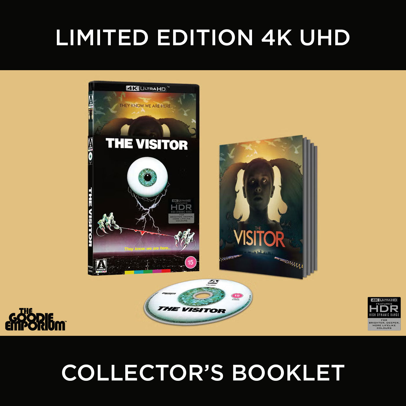The Visitor 4K Ultra HD 1979 Blu-ray Arrow Stridulum